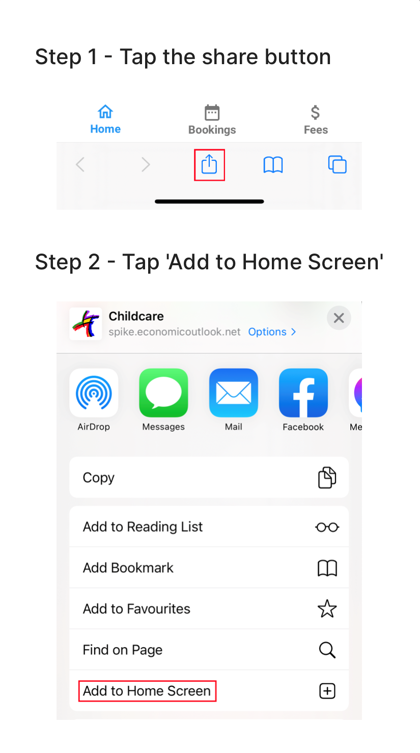 Parent App iPhone Install